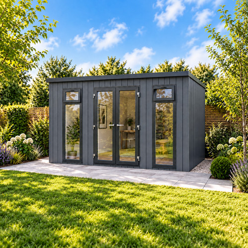 Insulated garden room - insulated,