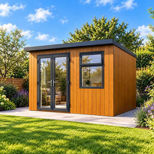 Insulated garden room - insulated,