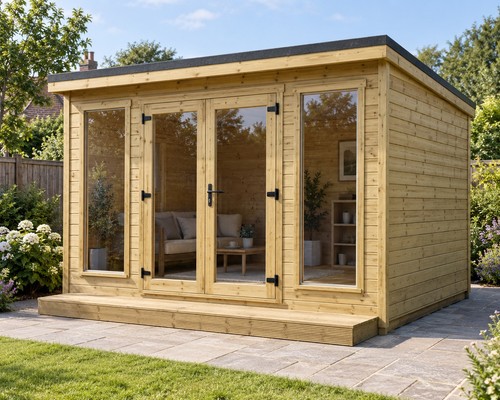 Summer house garden - summer,