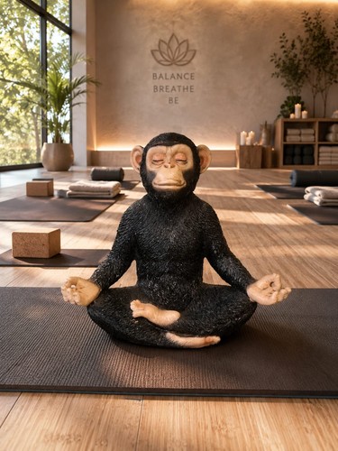 Yoga pose cheeky monkey - pose,