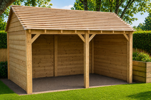 Timber building kit - 4.8m, x