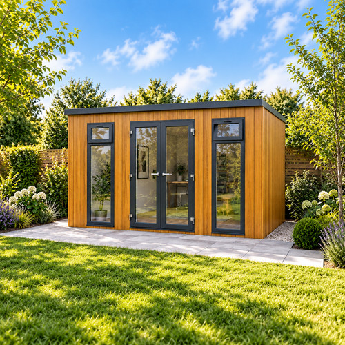 Insulated garden room - garden,