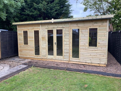 Summerhouse garden room - garden, shed