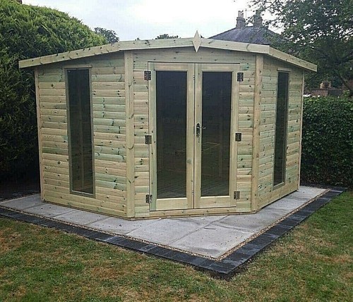 7x7 corner house summerhouse - 7x7,