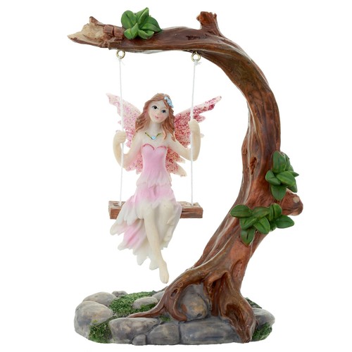 Swinging fairy tree swing - swinging, on