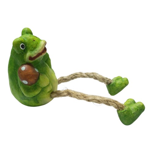 Frog shelf sitter - frog, figurine