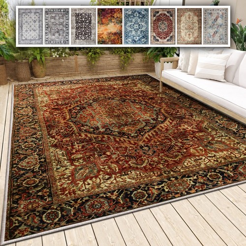 Outdoor rug garden geometric - outdoor,