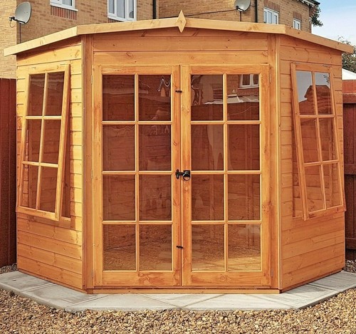 Summerhouse garden sun room - garden,