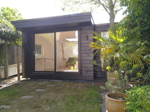Insulated garden room - insulated, /