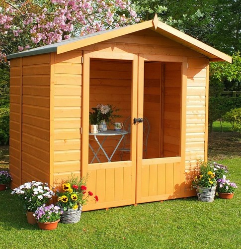Summerhouse garden sun - garden, room