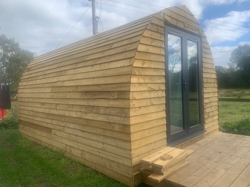 Nearly finished timber garden - timber,