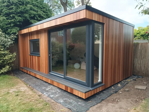 Insulated garden room - insulated,