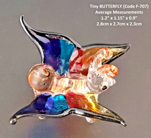 Miniature hand blown art glass - hand,